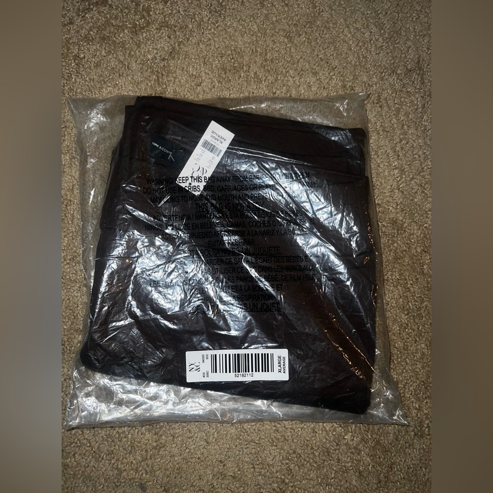 Brown Bootcut High Rise Pant - Picture 4 of 4